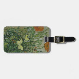 Pfeffer und Schmetterlinge von Vincent Van Gogh Gepäckanhänger