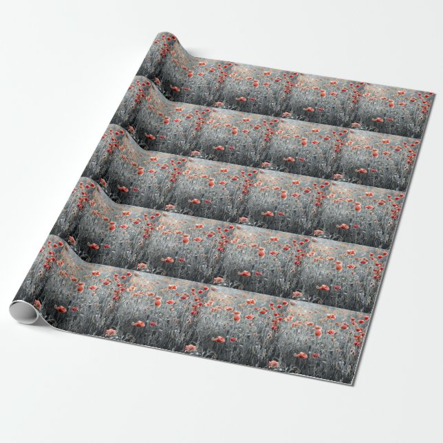Pfeffer: Wildblume Rustikaler Charme. Geschenkpapier (Ungerollt)