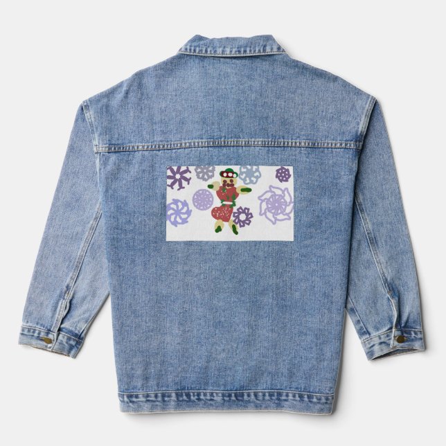 Pfefferkänzchen-Tanz Jeansjacke (Rückseite)