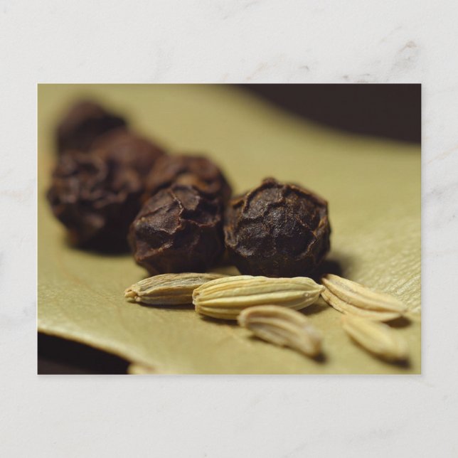 Pfefferkörner Postkarte (Vorderseite)