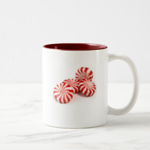 Pfefferminz-Kaffee-Tasse Zweifarbige Tasse