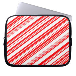 Pfefferminz-Kandiszucker-Streifen Weihnachts-Elekt Laptopschutzhülle