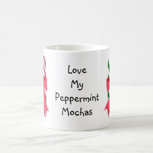 Pfefferminz-Mochas Kaffeetasse