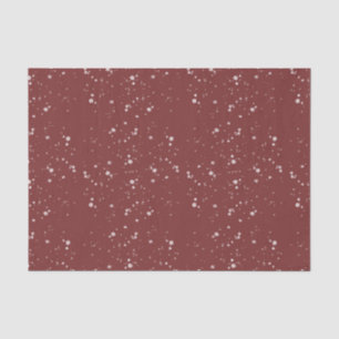 Pfefferminz-Schnee Seidenpapier
