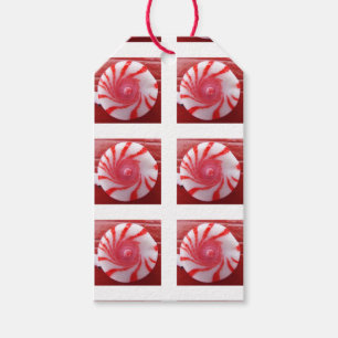 Pfefferminz-Strudelsüßigkeit des Geschenkanhänger