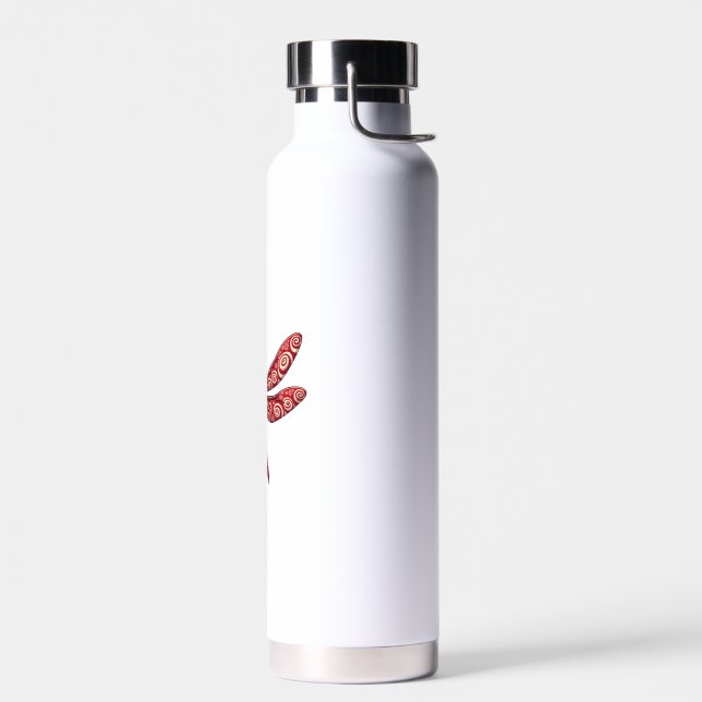 Pfefferminz-Wirbel-Libelle Trinkflasche (Links)