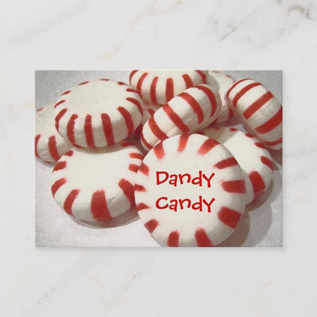 Pfefferminzen Visitenkarte (Vorderseite)