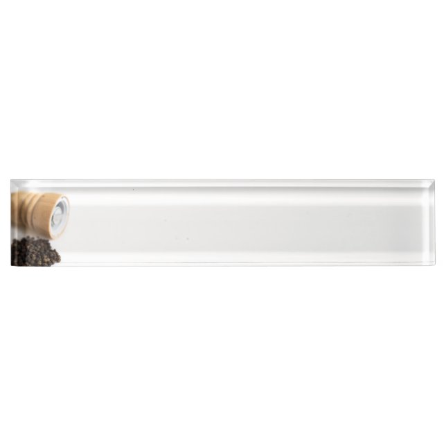Pfeffermühle Namensplakette (Vorderseite)