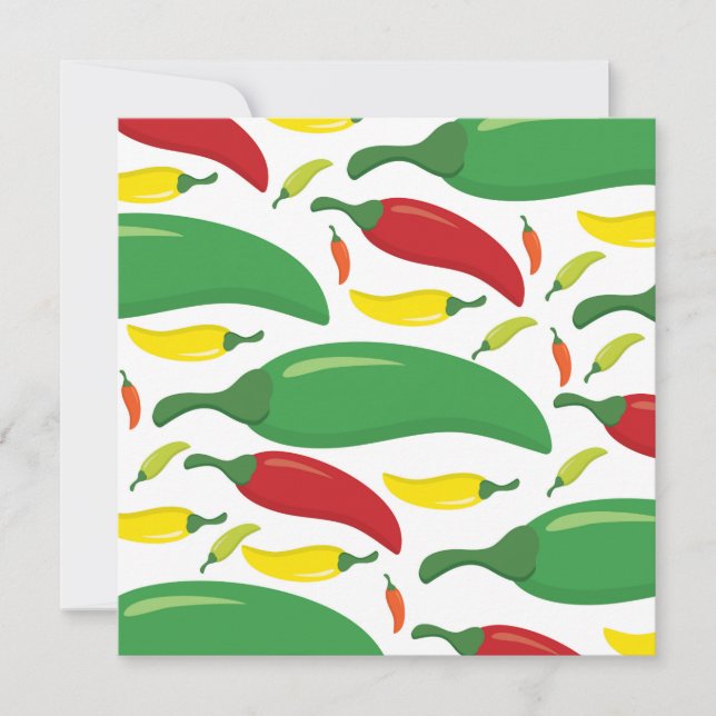 Pfeffermuster aus Chili (Vorderseite)