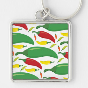 Pfeffermuster aus Chili Schlüsselanhänger