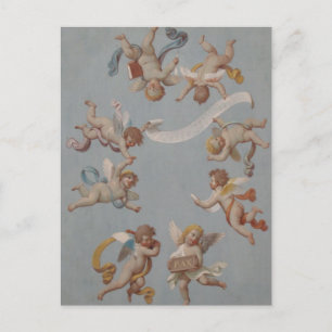 Pfeife Engel aus der Renaissance Postkarte
