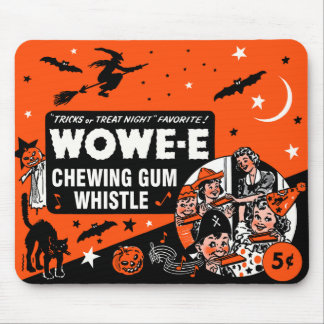 Pfeife-Süßigkeits-Kasten-Kunst Mousepad Halloweens