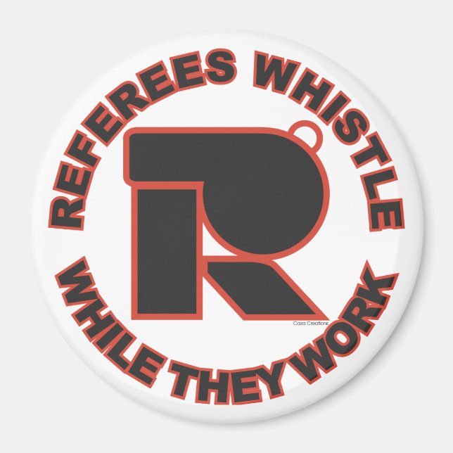 pfeifen während der Arbeit Magnet (Vorne)