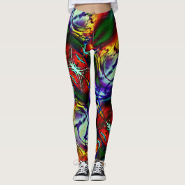 Pfeifenfarbe Leggings
