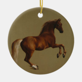 Pfeifenjacke das Pferd (von George Stubbs) Keramik Ornament