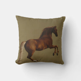 Pfeifenjacke das Pferd (von George Stubbs) Kissen