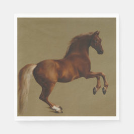Pfeifenjacke das Pferd (von George Stubbs) Serviette