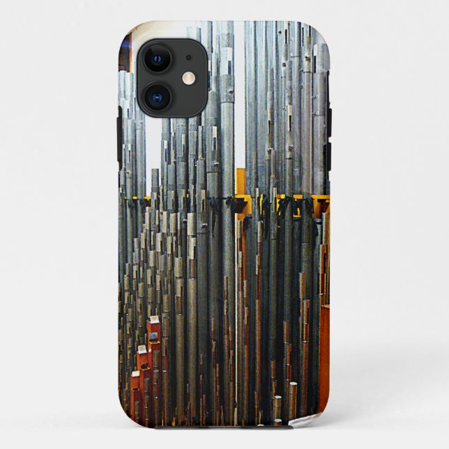 Pfeifenorgel-Rohre Case-Mate iPhone Hülle (Rückseite)