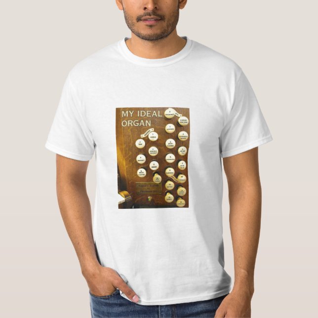 Pfeifenorgel T-Shirt (Vorderseite)