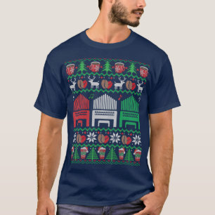 Pfeifenorgel Ugi Weihnachten Sweater Kaffee Lover  T-Shirt