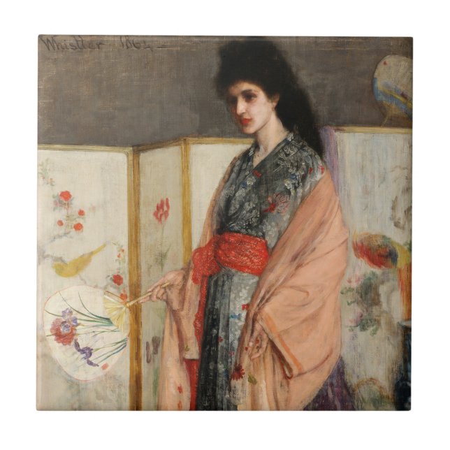 Pfeifer - Die Prinzessin aus dem Land Porzellan Fliese (Vorderseite)