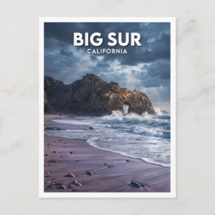 Pfeiffer Beach Big Sur Kalifornien Geschenk Postkarte