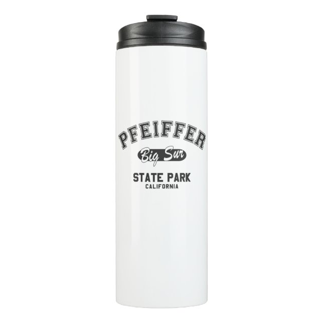 Pfeiffer Big Sur Staat Park, Kalifornien Thermosbecher (Vorderseite)