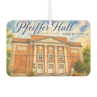 Pfeiffer Hall Theater Naperville Illinois Souvenir Autolufterfrischer