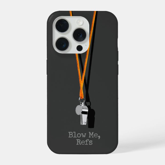 Pfeift mich zurück, Schiris iPhone 15 Pro Hülle (Rückseite)