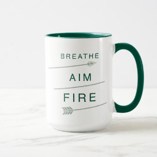 Pfeil | Atmen Aim Feuer Tasse