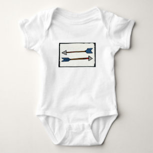 Pfeil-Baby-Bodysuit Baby Strampler