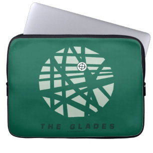 Pfeil   Die Stadtkarte von Glades Laptopschutzhülle