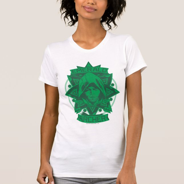 Pfeil | Emerald Archer Graphic T-Shirt (Vorderseite)