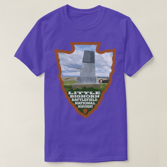 Pfeil für das kleine Bighorn-Schlachtfeld T-Shirt (Design vorne)