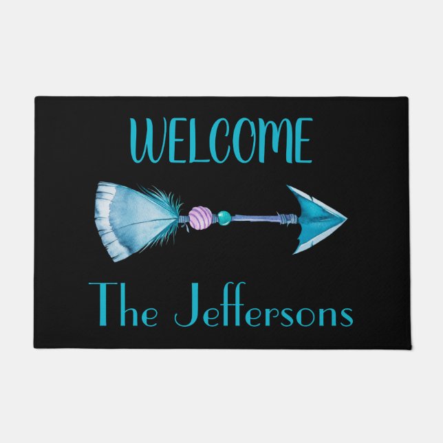 Pfeil-Fußmatte Fußmatte (Vorderseite)