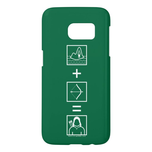 Pfeil | Green Arrow Equation Case-Mate Samsung Galaxy Hülle (Rückseite)