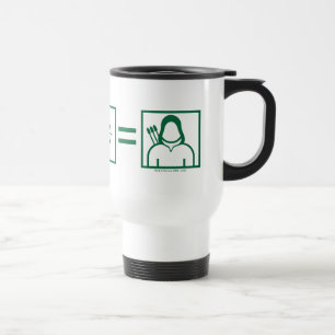 Pfeil Green Arrow Equation Reisebecher