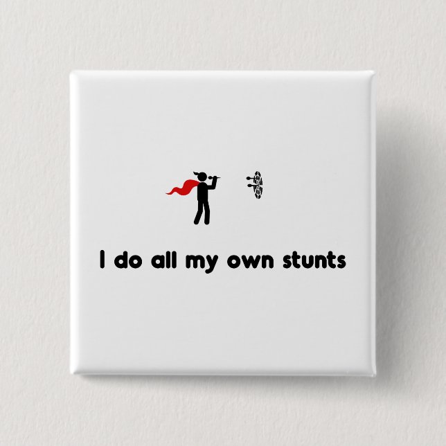 Pfeil-Held Button (Vorderseite)