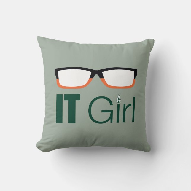 Pfeil | IT Girl Glasses Graphic Kissen (Vorderseite)