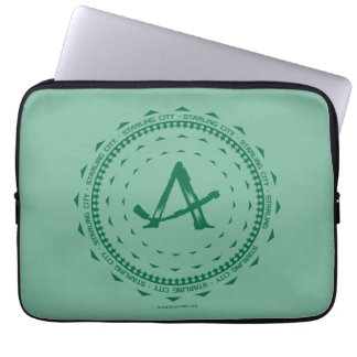 Pfeil | Starling City Arrow-Logo Laptopschutzhülle