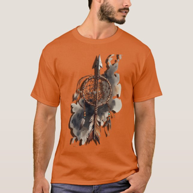Pfeil-Traumfänger T-Shirt (Vorderseite)