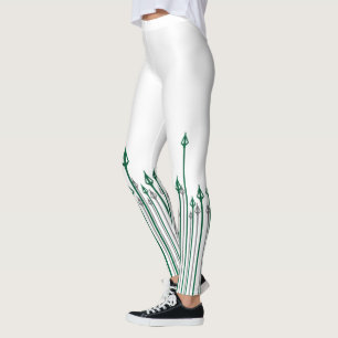 Pfeil   Vertikale Pfeile grafisch Leggings