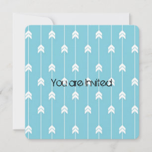 Pfeile Babydusche Einladung