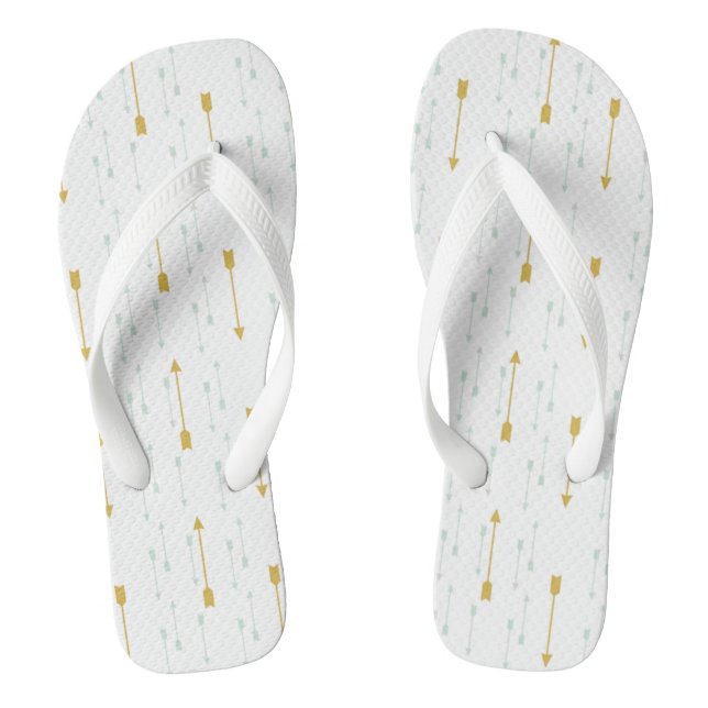 Pfeile Flip Flops (Fußbett)