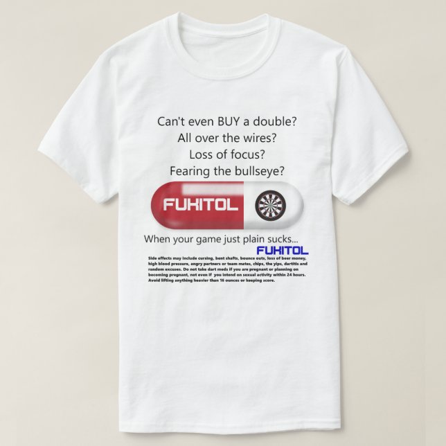 Pfeile Meds schießt Shirt (Design vorne)