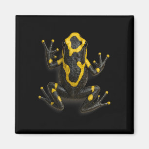 Pfeilgiftfrosch-Kletterdesign Realistische Dschung Magnet