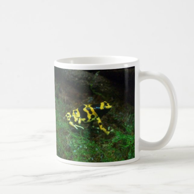 Pfeilgiftfrosch-Tasse Kaffeetasse (Rechts)