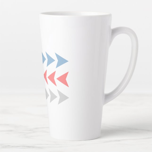 Pfeilmuster Milchtasse (Rechts)