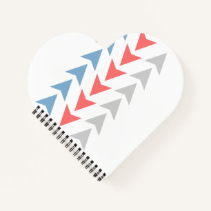 Pfeilmuster Notizbuch