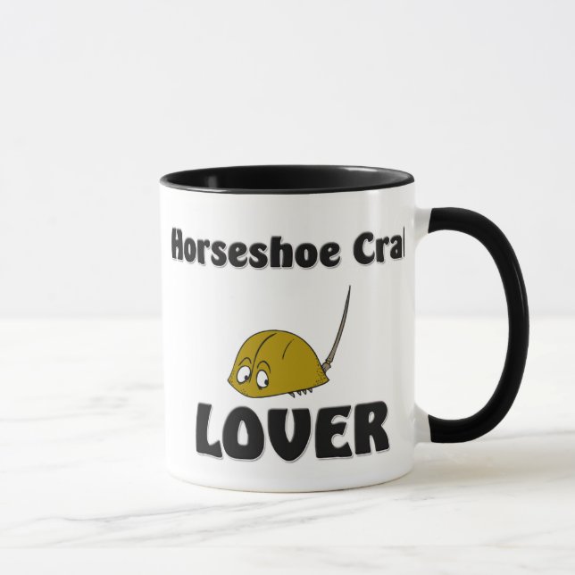 Pfeilschwanzkrebs-Liebhaber Tasse (Rechts)